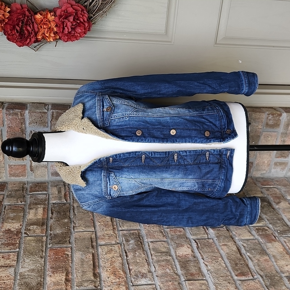 Mavi Jeans Denim Jacket Kaira Size Small
